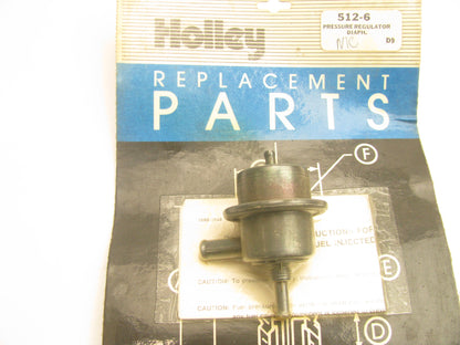 Holley 512-6 Replacement Fuel Pressure Regulator For 1984 Chrysler 2.2L TURBO