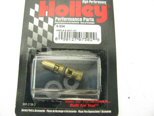 Holley 6-504 Carburetor Needle And Adjustable Seat - Size .110''