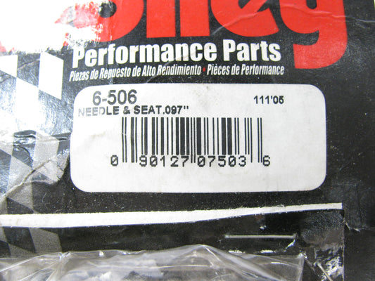 Holley 6-506 Carburetor Needle And Seat .097'' For 2300-4500 Series