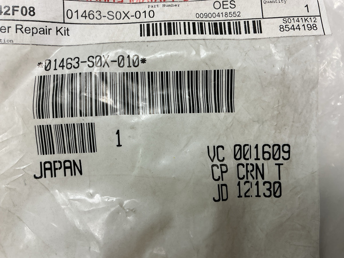NEW OEM Honda 01463-S0X-010 Front Disc Brake Caliper Repair Kit