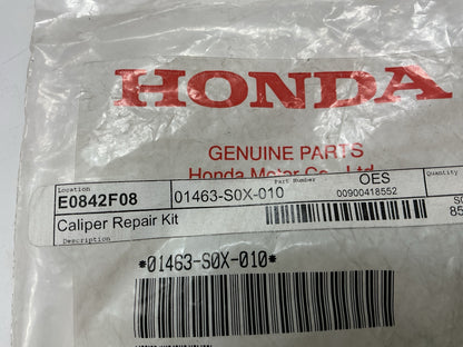 NEW OEM Honda 01463-S0X-010 Front Disc Brake Caliper Repair Kit