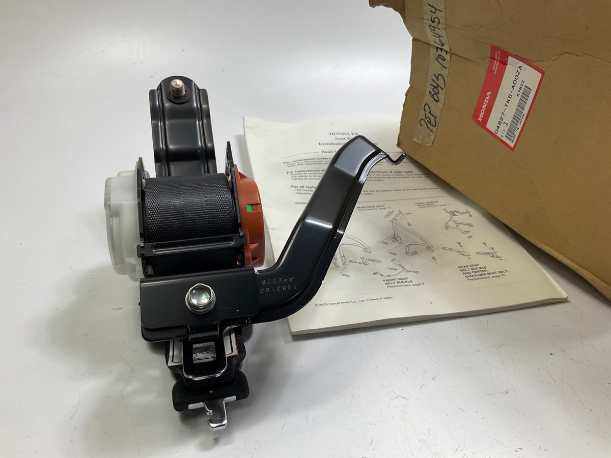NEW OEM Honda Rear Center Seat Belt (Graphite Black) - 2009-2010 Honda Fit