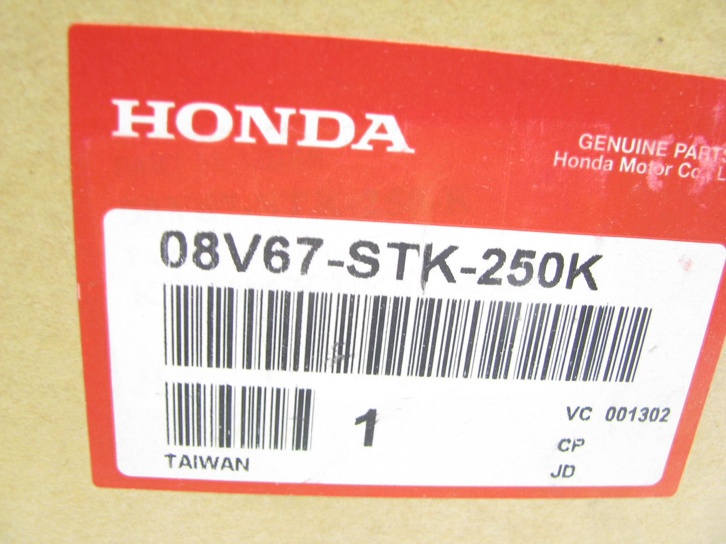 OEM Honda PDC Back-up Sensor Kit Set Of FOUR 08V67-STK-250K