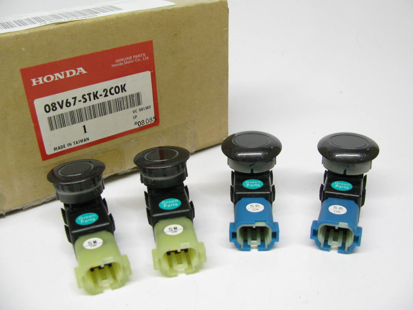 OEM 4pc Set Honda PDC Back-up Sensor Kit 08v67-STK-2C0K For 2009 Acura RDX