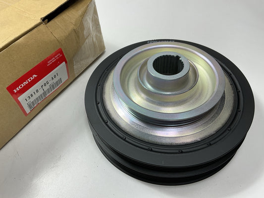 Honda 13810-P0G-A01 Harmonic Balancer Engine Crankshaft Pulley - 95-97 Accord V6
