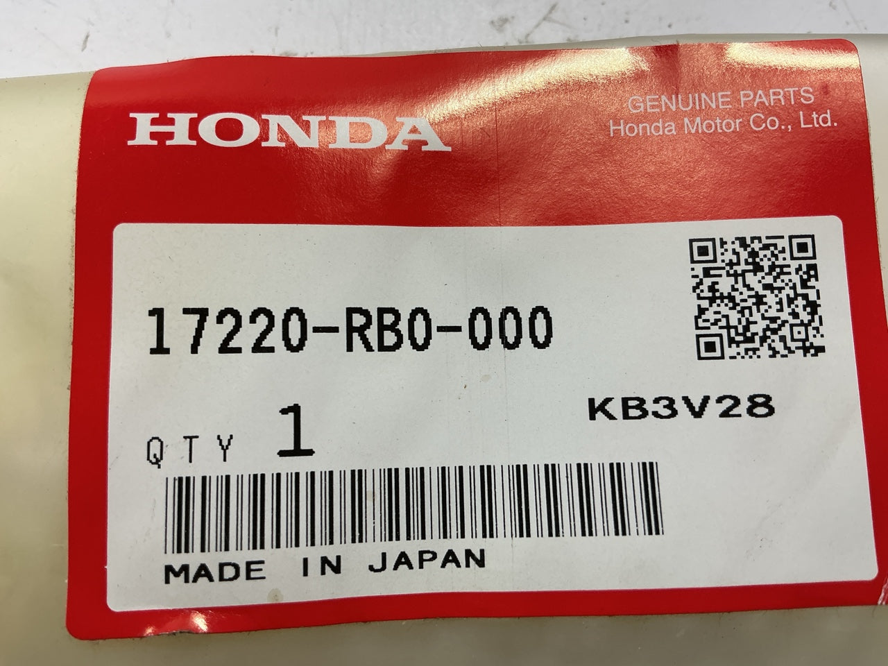 NEW - OEM 17220-RB0-000 Engine Air Filter For 2009-2013 Honda Fit
