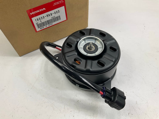 NEW OEM Honda 19030-RKB-003 Radiator Fan Motor, Left Side, 2005-2012 Acura RL