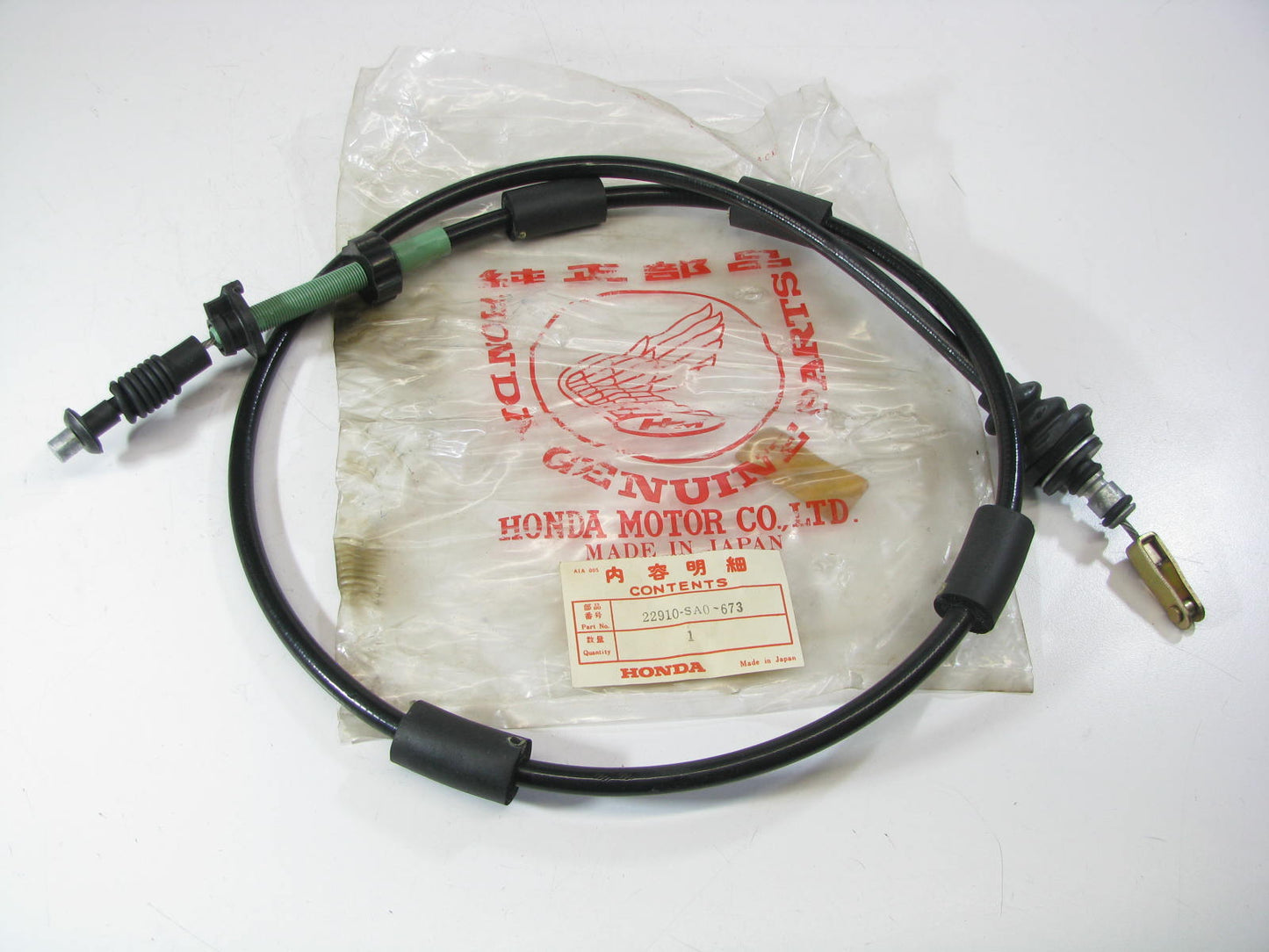 NEW GENUINE OEM Honda 22910-SA0-673 Clutch Cable 1980-1983 Honda Civic