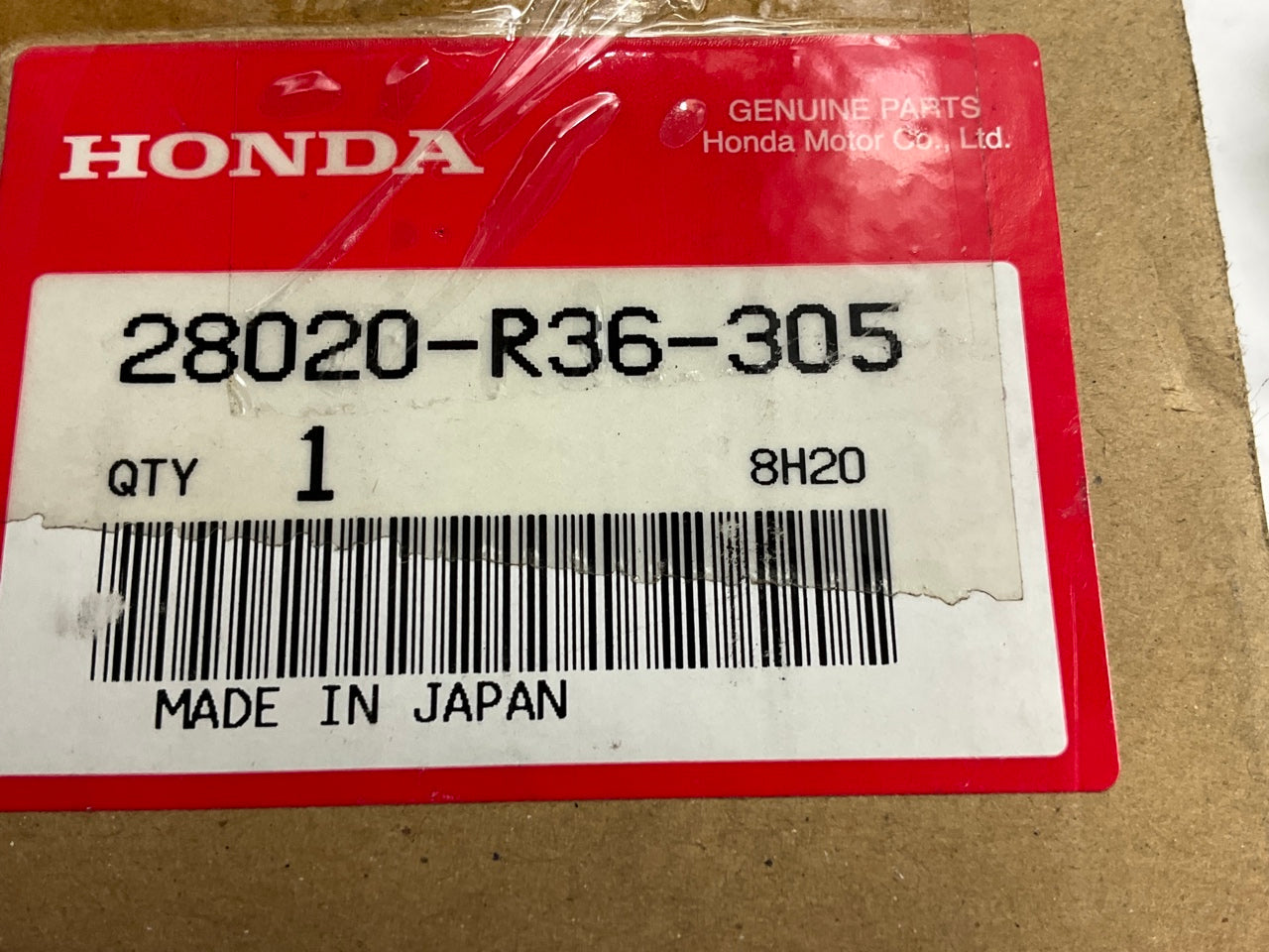 NEW - OEM 28020-R36-305 Transmission Control Solenoid For 2007-09 MDX, 07-08 TL