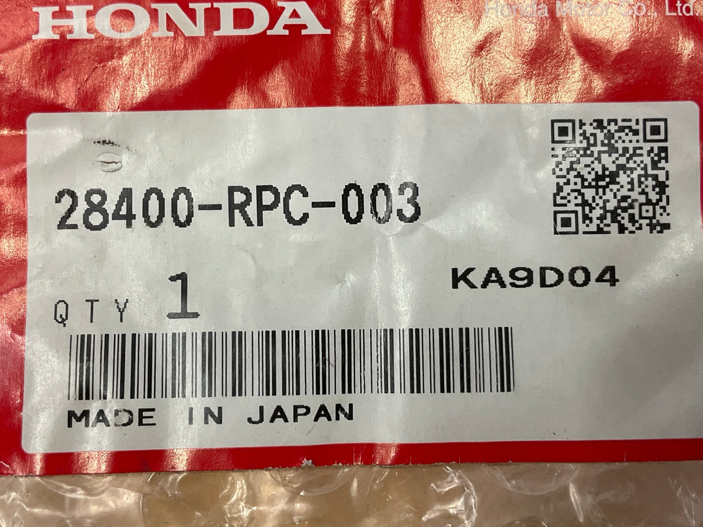 NEW OEM Honda 28400-RPC-003 Automatic Transmission Shift ''A'' Control Solenoid