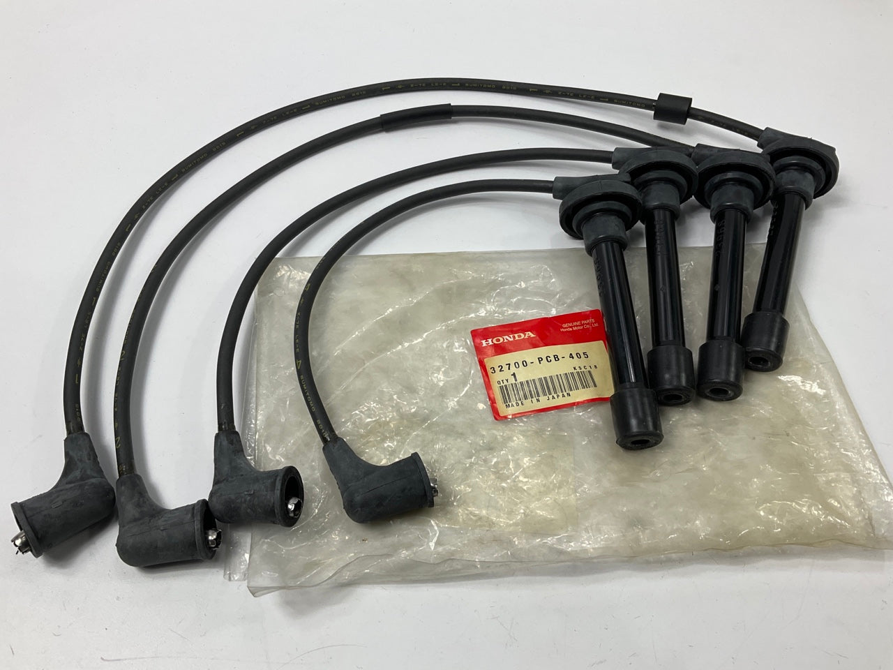 Honda 32700-PCB-405 Ignition Spark Plug Wire Set  97-01 Honda Accord 2.0L JDM