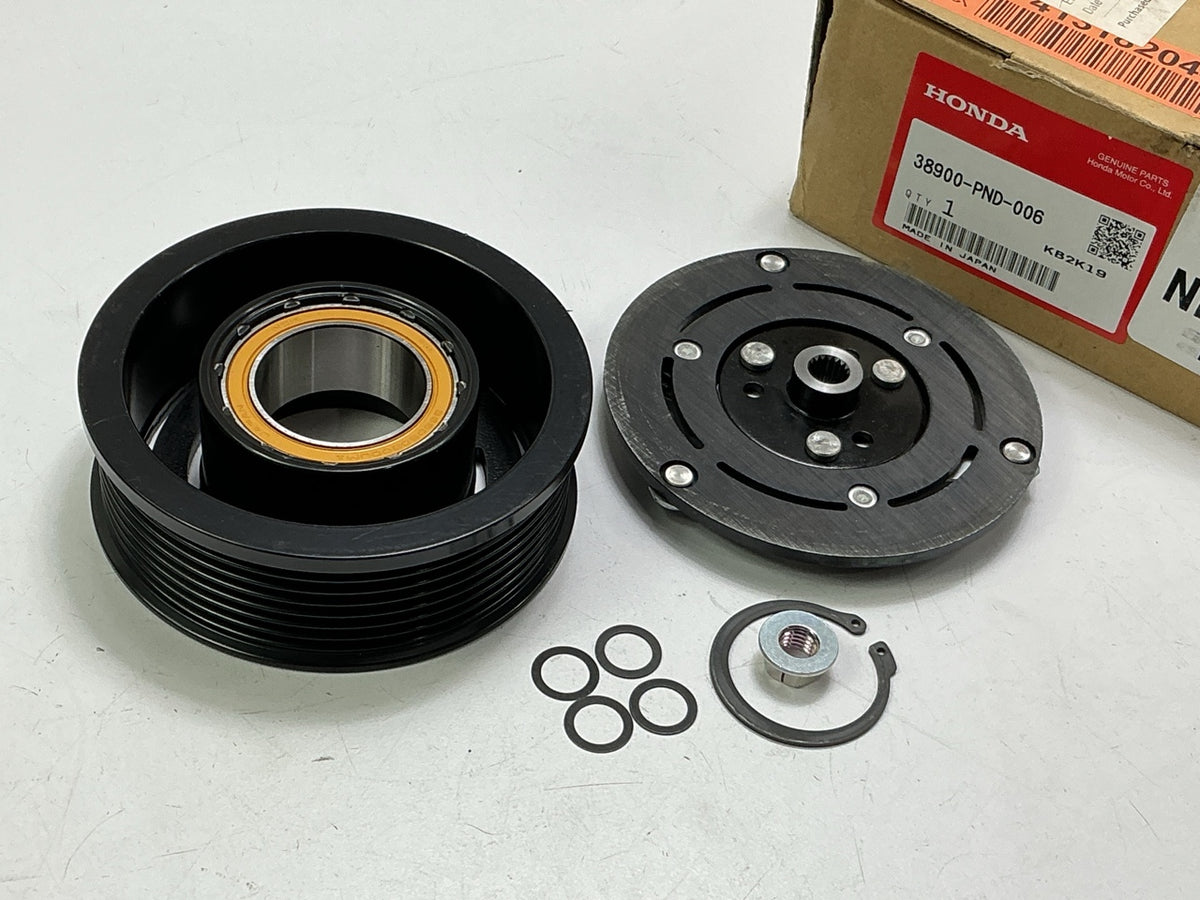 NEW OEM Honda 38900-PND-006 A/C Compressor Clutch Pulley 02-05 Honda Civic 2.0L
