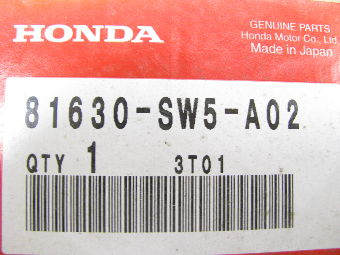 NEW - OEM Honda 81630-SW5-A02 Front Left Seat Recline Adjuster 1995-98 Acura TL