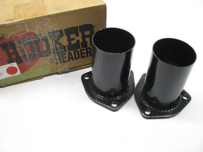Hooker 11026HKR Exhaust Reducer 3 Bolt Flange, 2.5'' OD Collector To 2.5'' OD Pipe