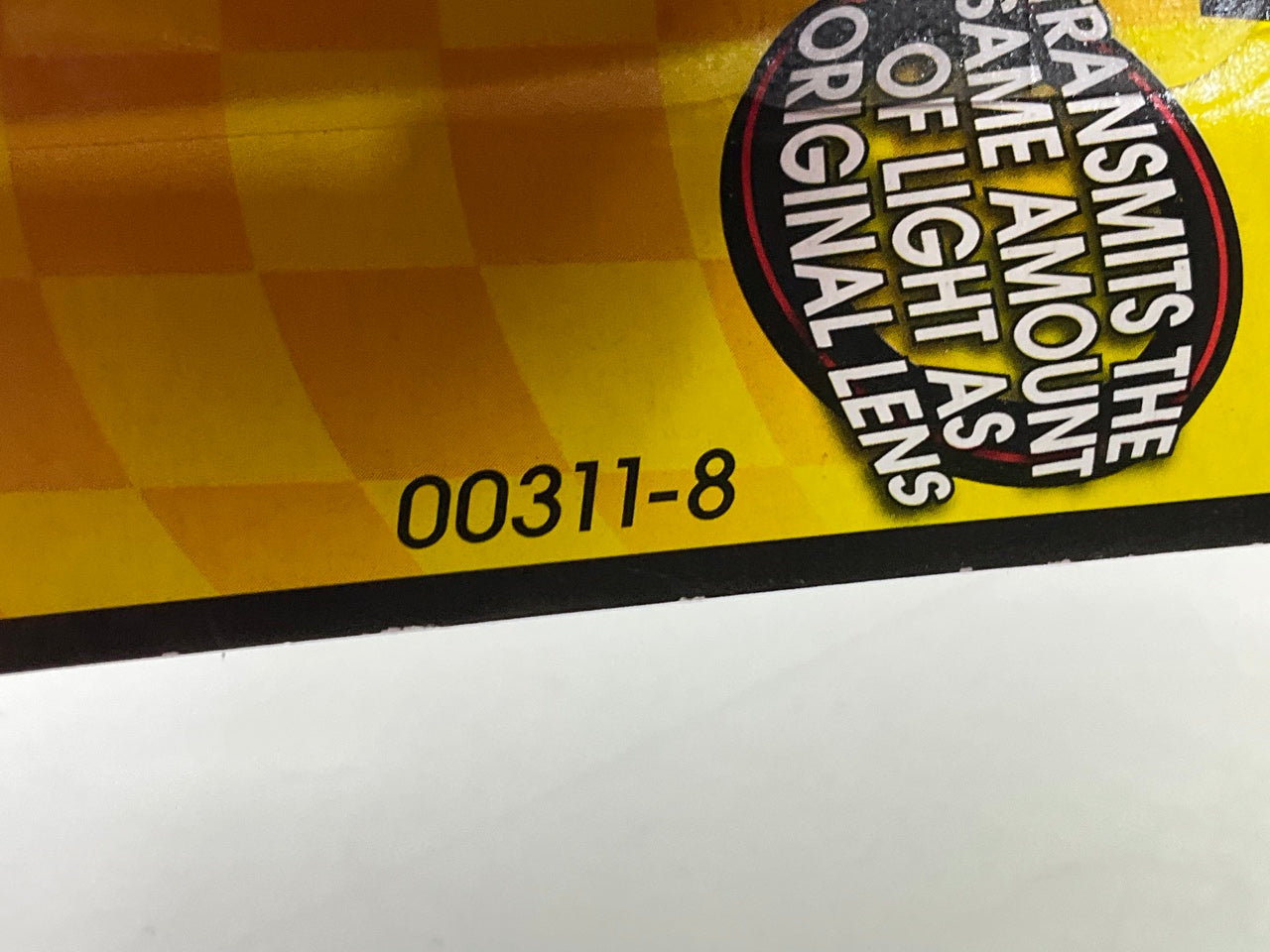 Hopkins 00311-8 Extra Wide Red Tail Light Lens Repair Tape
