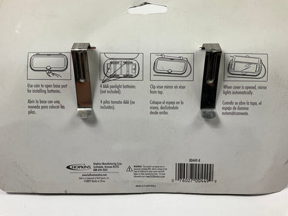 Hopkins 00449-8 BELL LARGE Lighted Sun Visor Mirror