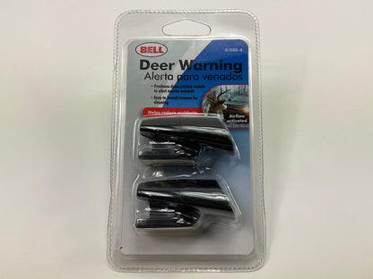 Hopkins 01000-8 Deer Warning Alert Whistles, Black, Pair, Wind Airflow Activated