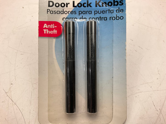 Hopkins 04501-8 Anti-Theft Door Lock Knobs, Black