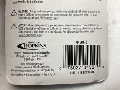 Hopkins 04501-8 Anti-Theft Door Lock Knobs, Black