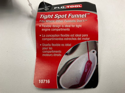 (2) Hopkins 10716 FloTOOL Tight Spot Funnels