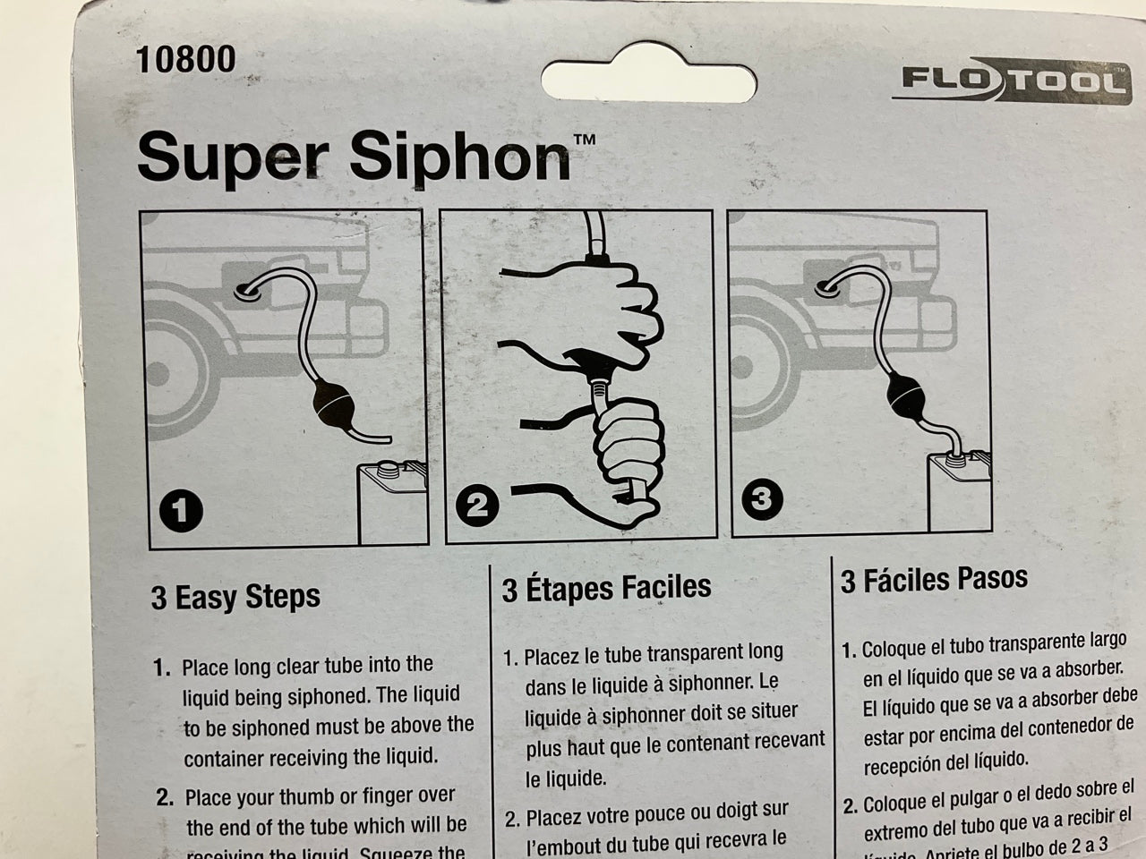 Hopkins 10800 FloTOOL Super Siphon Pump W/ 1.8M CLEAR TUBE