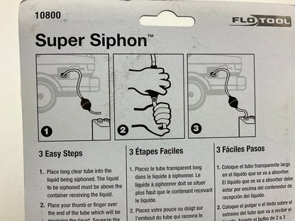 Hopkins 10800 FloTOOL Super Siphon Pump W/ 1.8M CLEAR TUBE
