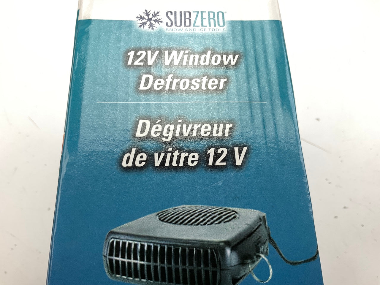 Hopkins 12650 SubZero 12V Window Defroster Heater Fan Great For Winter Snow Ice
