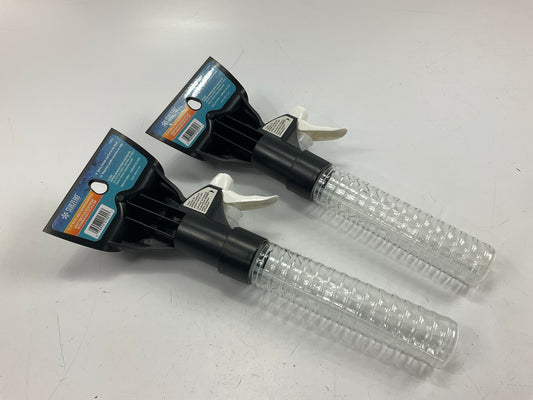 (2) Hopkins Subzero 13001 11.75'' Refillable Spray Bottle/Deicer Ice Scraper
