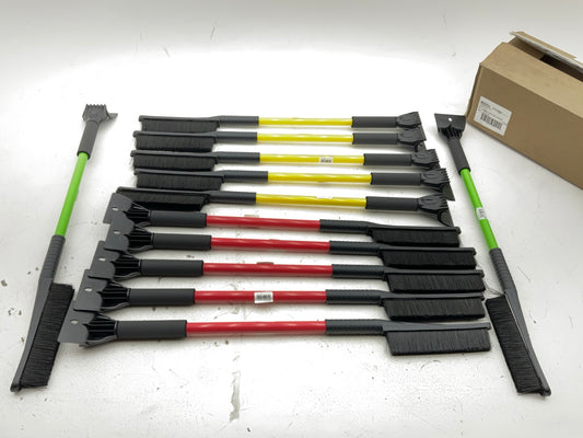12 Pack - Hopkins 13024 32'' Snow Brush With Ice Chisel