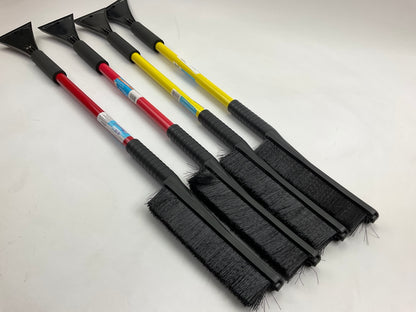 (4) Hopkins 13781 BLIZZARD 35'' Snow Brush / Ice Scrapers - LOT OF 4