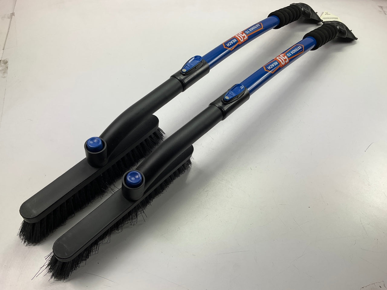 (2) Hopkins 14039 SubZERO 50'' Crossover Pivot Extendable Snow Brush Ice Scrapers