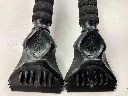 (2) Hopkins 14039 SubZERO 50'' Crossover Pivot Extendable Snow Brush Ice Scrapers