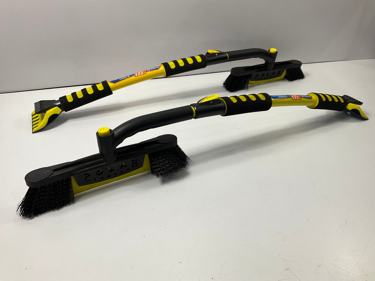 (2) Hopkins 14180 SubZERO 48'' Polar Vortex Snowbrush Ice Scraper 12'' Head Width