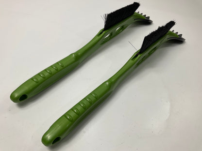 (2) Hopkins 16024 Dk Green SubZero 21'' Ice Ripper Snowbrush & Ice Scraper Combo