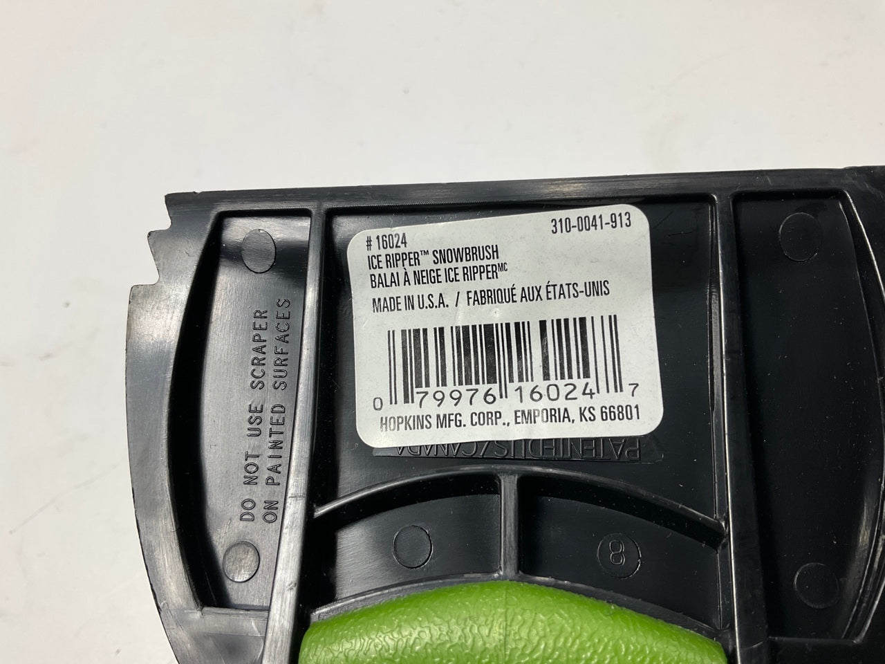 (2) Hopkins 16024 Dk Green SubZero 21'' Ice Ripper Snowbrush & Ice Scraper Combo
