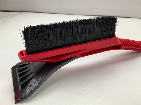 (2) Hopkins 16511 Hoppy 23'' Ice Hammer Snowbrush Ice Scrapers - RED Snow Brush