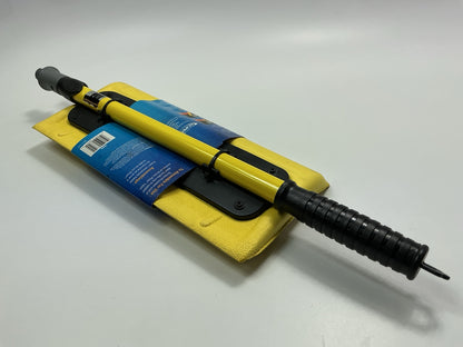 Hopkins SubZero 18849 35'' Mini Arctic Plow Telescoping Snow Broom YELLOW
