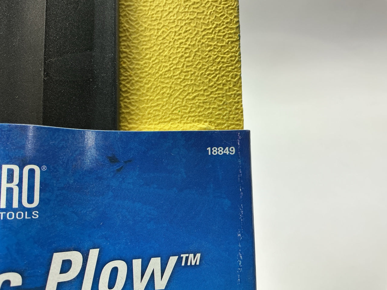 Hopkins SubZero 18849 35'' Mini Arctic Plow Telescoping Snow Broom YELLOW