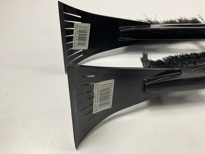 (2) Hopkins 19513 22'' Super Deluxe Snowbrush W/ Bear Claw Ice Scraper BLACK
