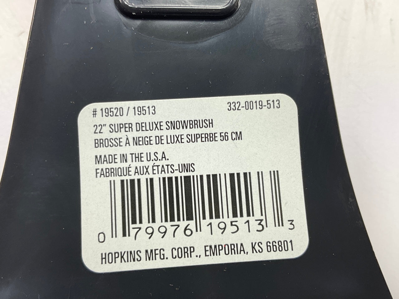 (5) Hopkins 19520 22'' Super Deluxe Snowbrush Bear Claw Ice Scrapers RED