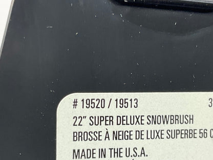(5) Hopkins 19520 22'' Super Deluxe Snowbrush Bear Claw Ice Scrapers RED