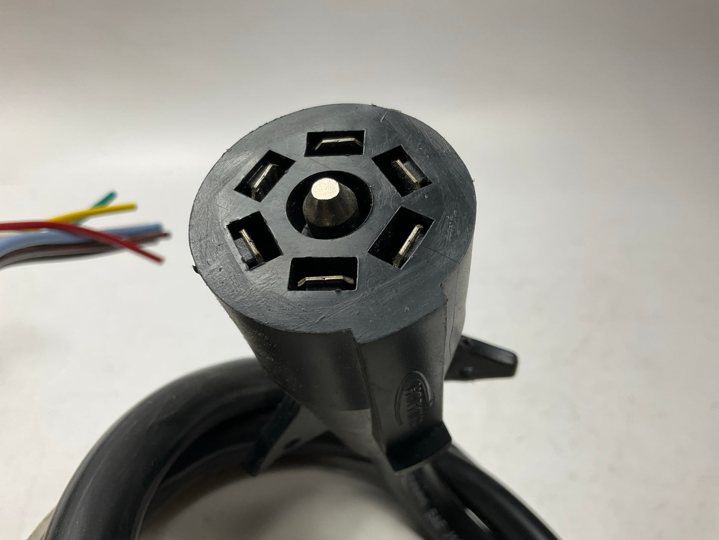 Hopkins 20244 Heavy Duty 7 Blade RV Standard 6' Jacketed Cable Connector