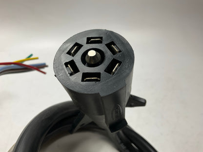 Hopkins 20244 Heavy Duty 7 Blade RV Standard 6' Jacketed Cable Connector