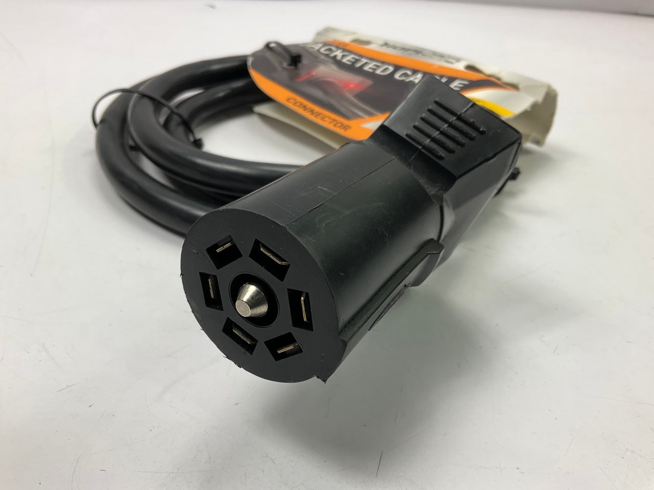 Hopkins 20285 LED Test 7-Blade Molded Connector With Cable, SAE Wiring 6'