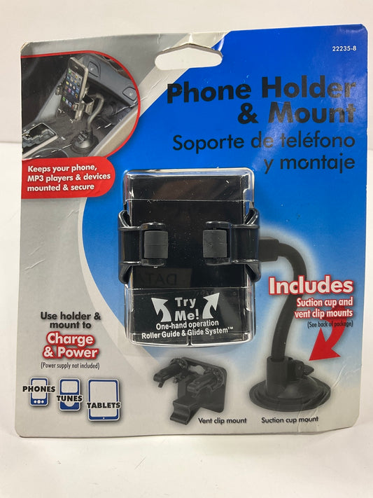 Hopkins 22235-8 Cell Phone Mount Holder Suction Mount