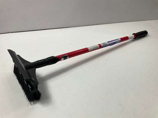 Hopkins 2610XB RED SubZero 48'' Extendable Telescopic Snow Brush Broom Scraper