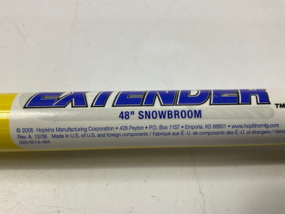 Hopkins YELLOW SubZero 48'' Extendable Telescopic Snow Brush Broom Squeegee