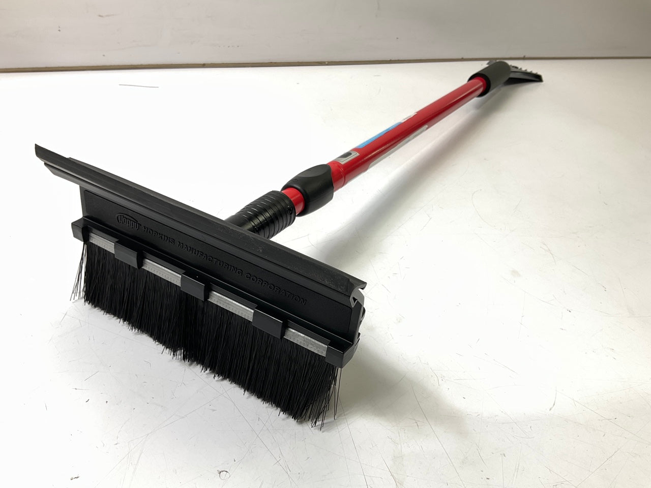(10) Hopkins 2610XM  Super Extender Snow Broom Ice Scraper, Red, Green, Yellow