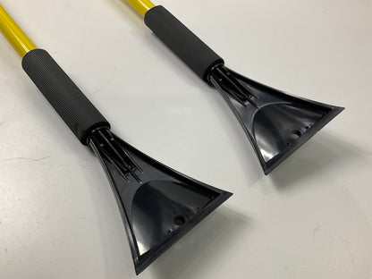 (2) Hopkins 2610XM SubZero 52'' Telescoping Snow Brush Scraper With Ice Chisel
