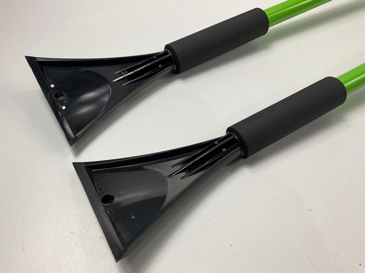 (2) Hopkins 2610XM SubZero 52'' Telescoping Snow Brush Ice Chisel Scraper GREEN